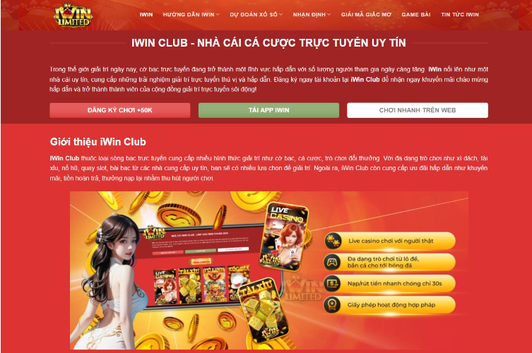 IWIN LIMITED - Website soi cầu xổ số 3 miền chuẩn IWIN LIMITED - Website soi cầu xổ số 3 miền chuẩn