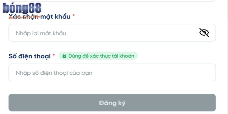Lưu ý quan trọng khi đăng ký BONG88 Lưu ý quan trọng khi đăng ký BONG88